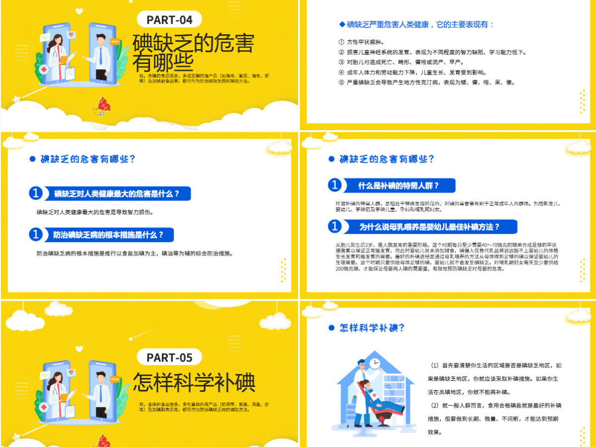 2022年全国防治碘缺乏病日时尚全国碘缺乏病知识宣传日课件模板PPT 2022年全国防治碘缺乏病日时尚全国碘缺乏病知识宣传日课件模板PPT