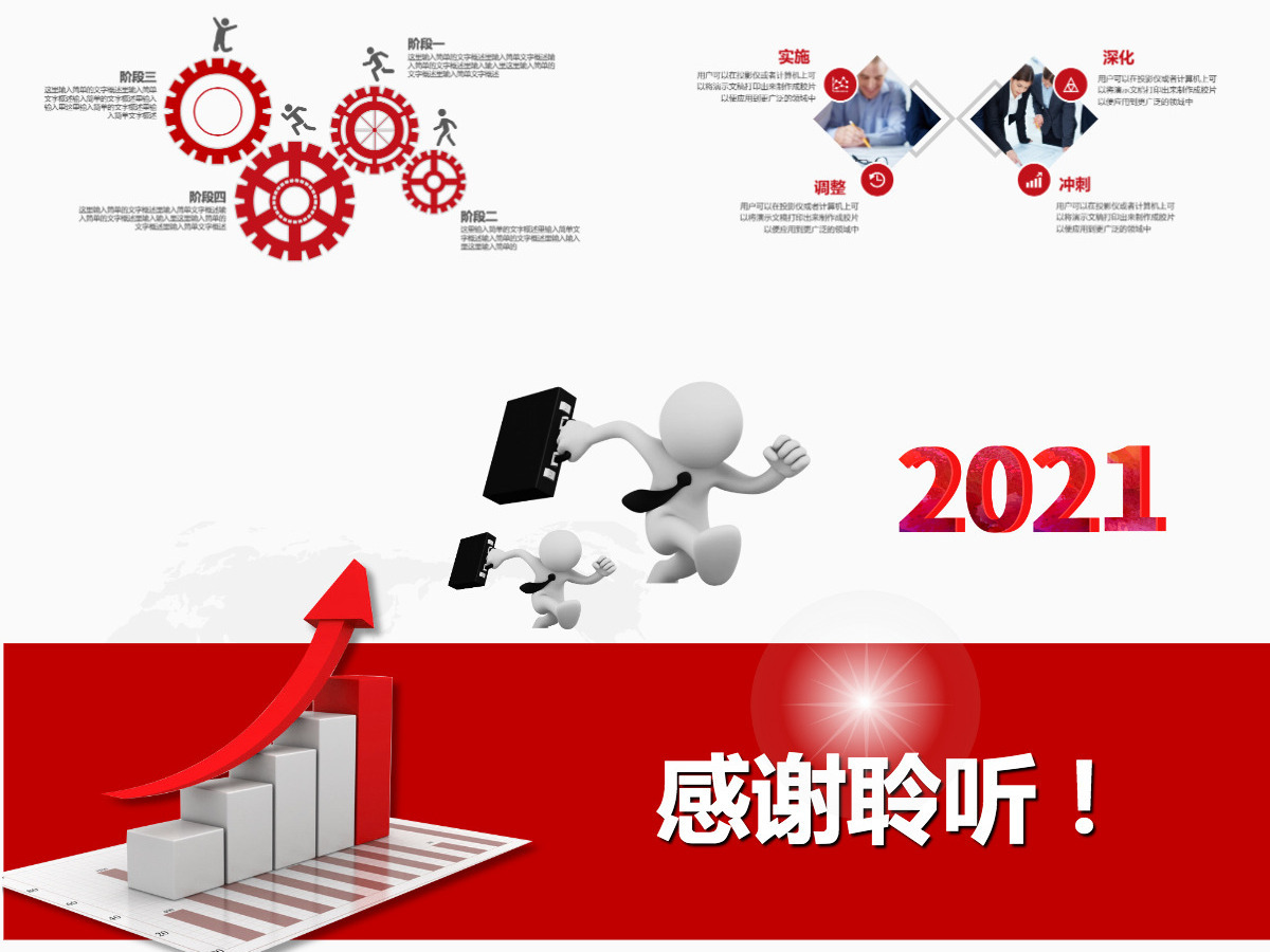 销售部工作汇报工作总结年终总结述职报告新年工作计划PPT模板 销售部工作汇报工作总结年终总结述职报告新年工作计划PPT模板