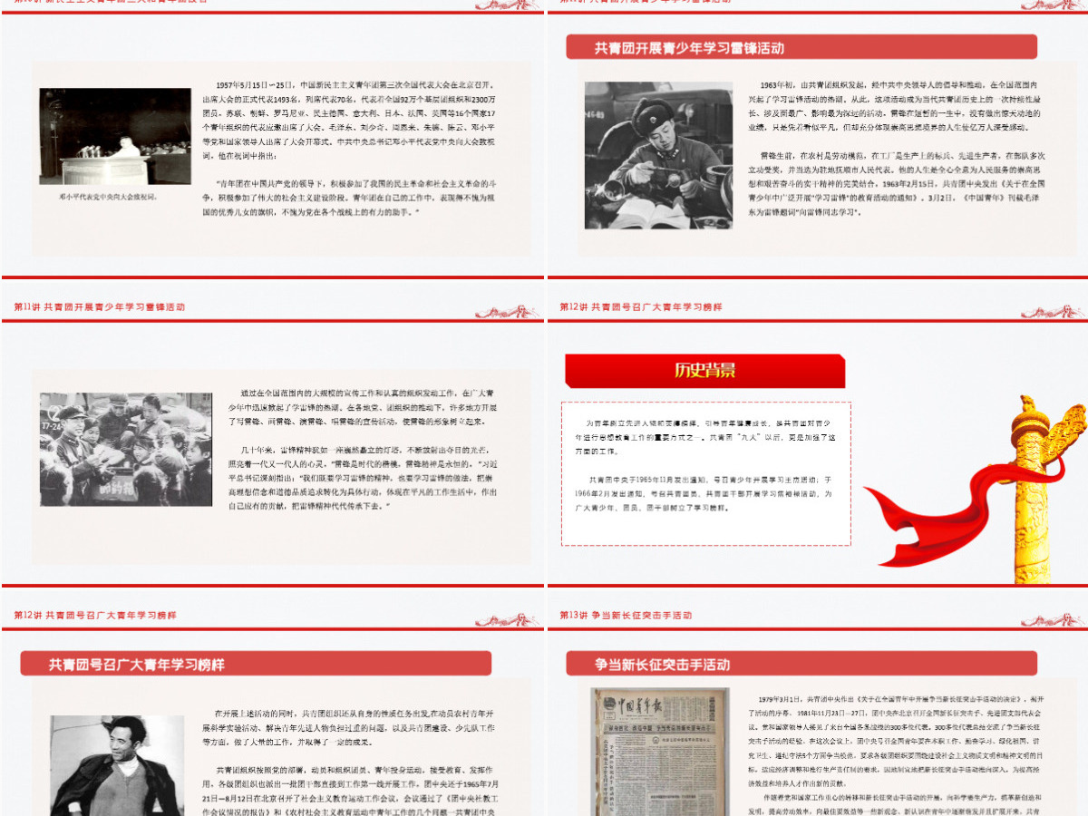 1919-2022团史故事100讲庆祝中国共青团建团100周年团史学习教育专题团课PPT 1919-2022团史故事100讲庆祝中国共青团建团100周年团史学习教育专题团课PPT
