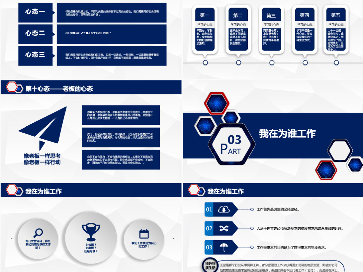 原创实用企业公司销售人员心态培训管理课件PPT