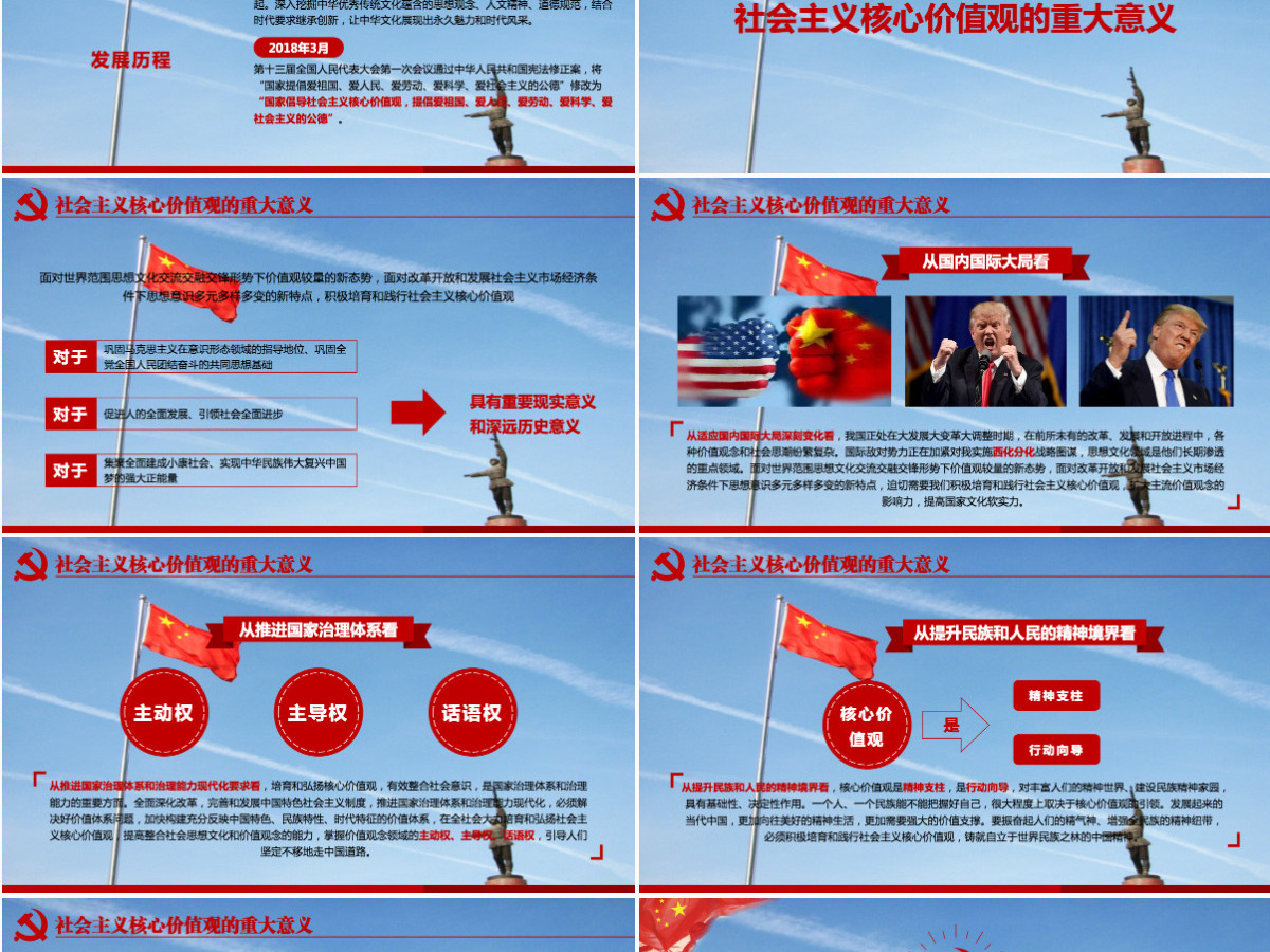 原创学习贯彻社会主义核心价值观党建党课PPT--含讲稿 原创学习贯彻社会主义核心价值观党建党课PPT--含讲稿