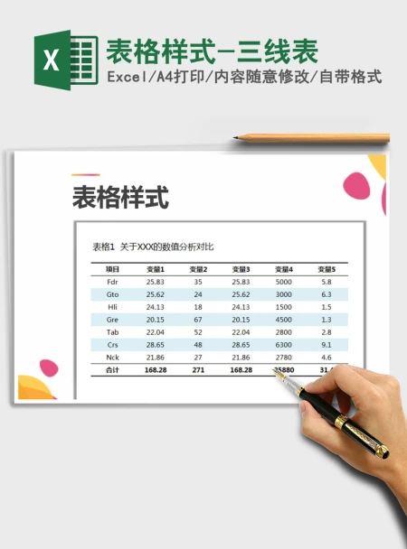 2021年表格样式-三线表 2021年表格样式-三线表