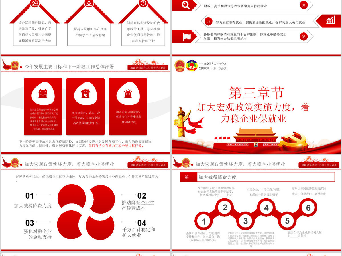 大气2020全国两会政府工作报告学习解读ppt 大气2020全国两会政府工作报告学习解读ppt