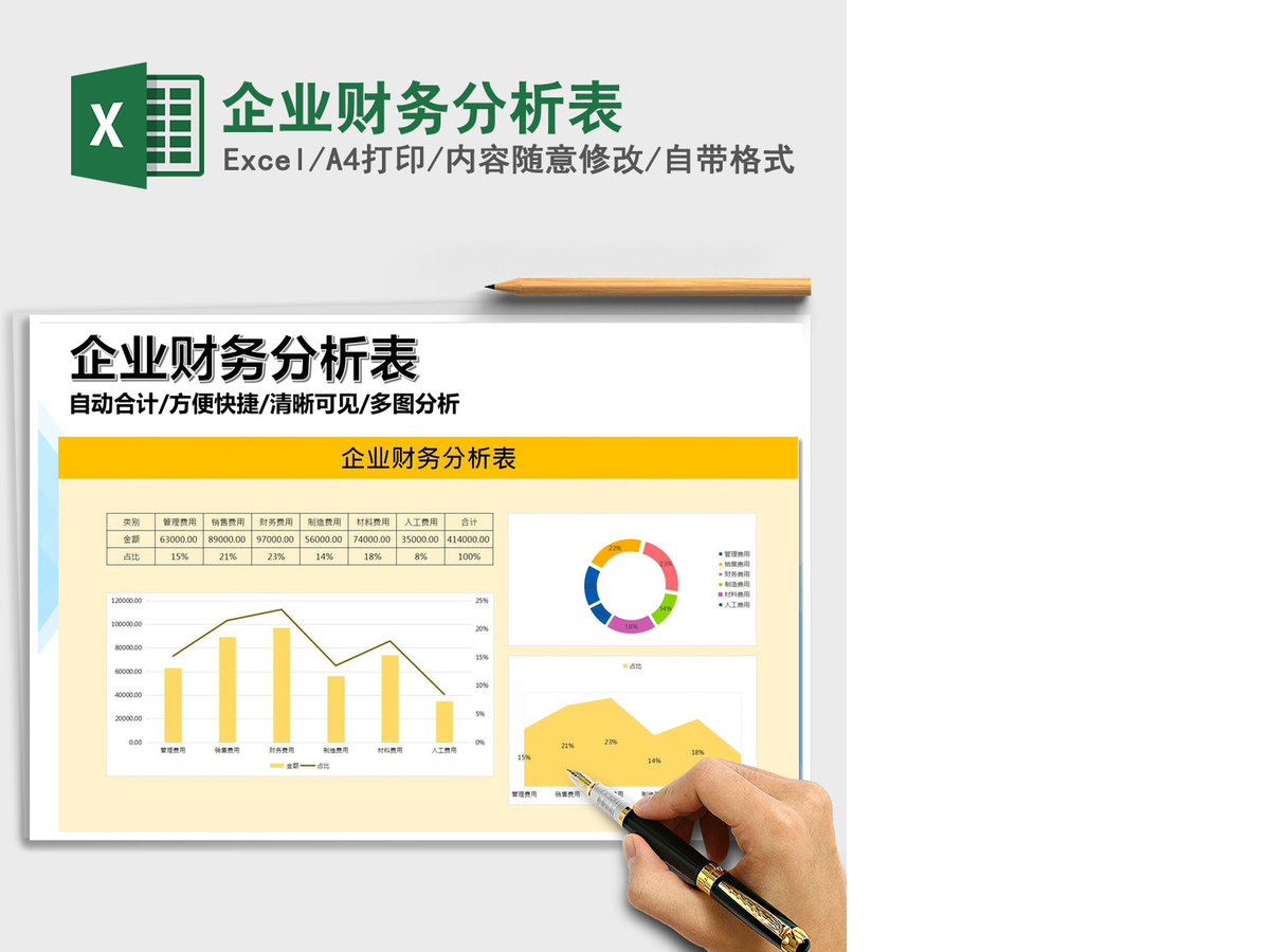 2021年企业财务分析表