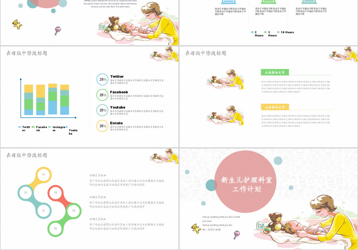 小清新新生儿护理科室工作计划