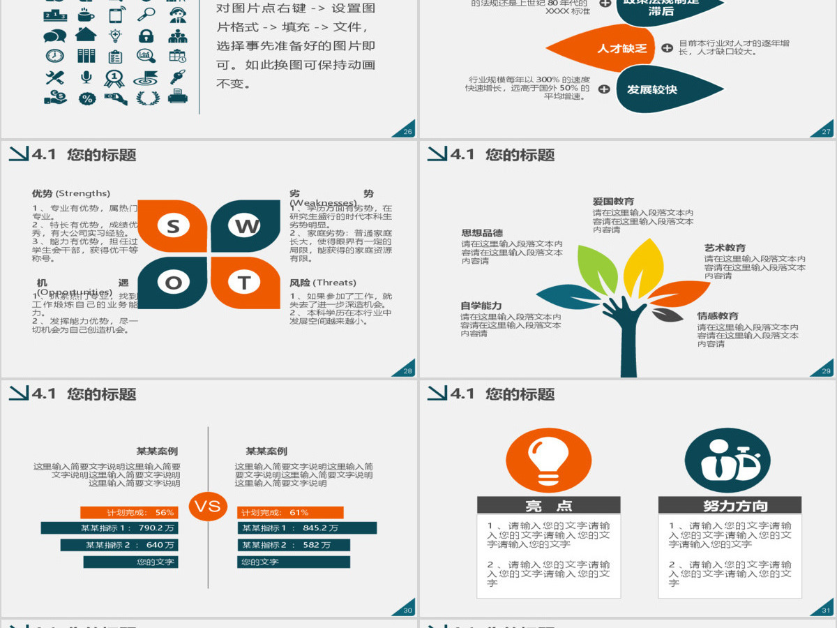 学校简介中小学文明校园评优自评报告PPT