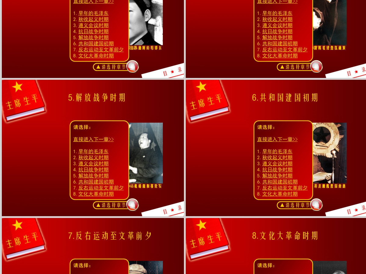 唱响红歌会东方会毛主席动态PPT 唱响红歌会东方会毛主席动态PPT