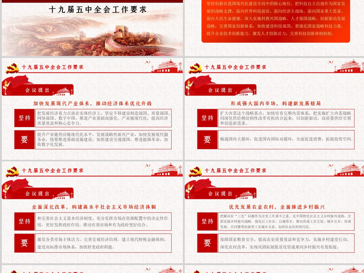 2020中国共产党第十九届中央委员会第五次全体会议公报-含讲稿