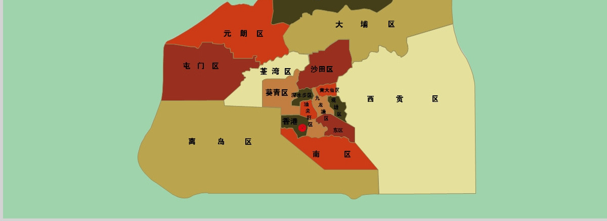 复古色彩可编辑可填充中国地图高清矢量图PPT合集