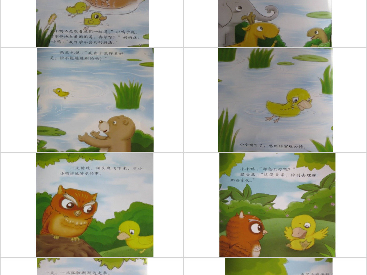 划圈儿的小小鸭幼儿绘本教育课件 划圈儿的小小鸭幼儿绘本教育课件