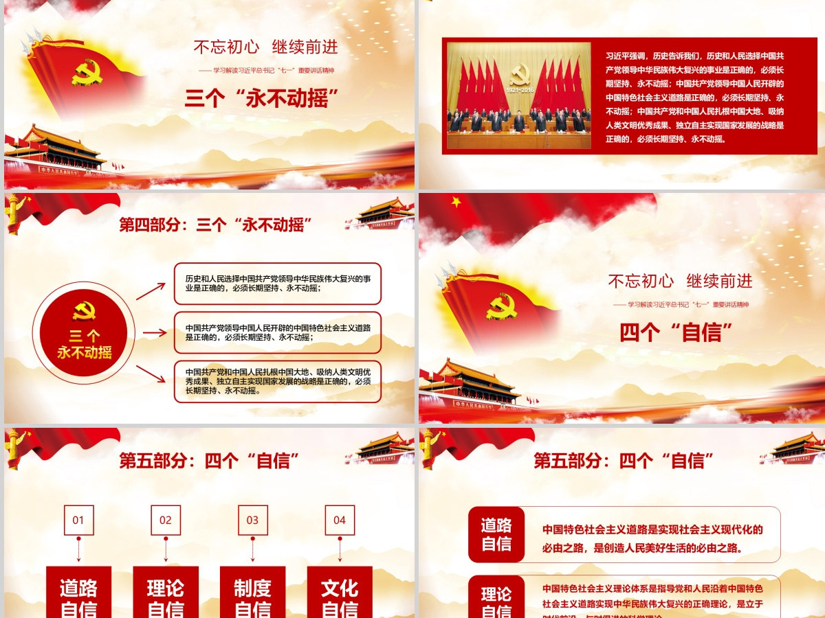 中国共产党百年辉煌--含讲稿
