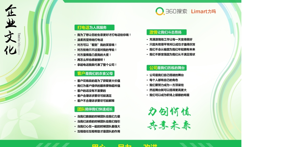 企业文化展板图片