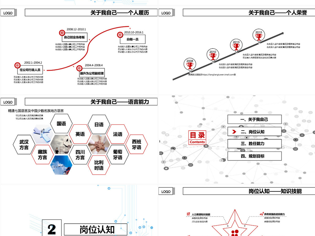 2021简约商务大气岗位竞聘PPT模板 2021简约商务大气岗位竞聘PPT模板