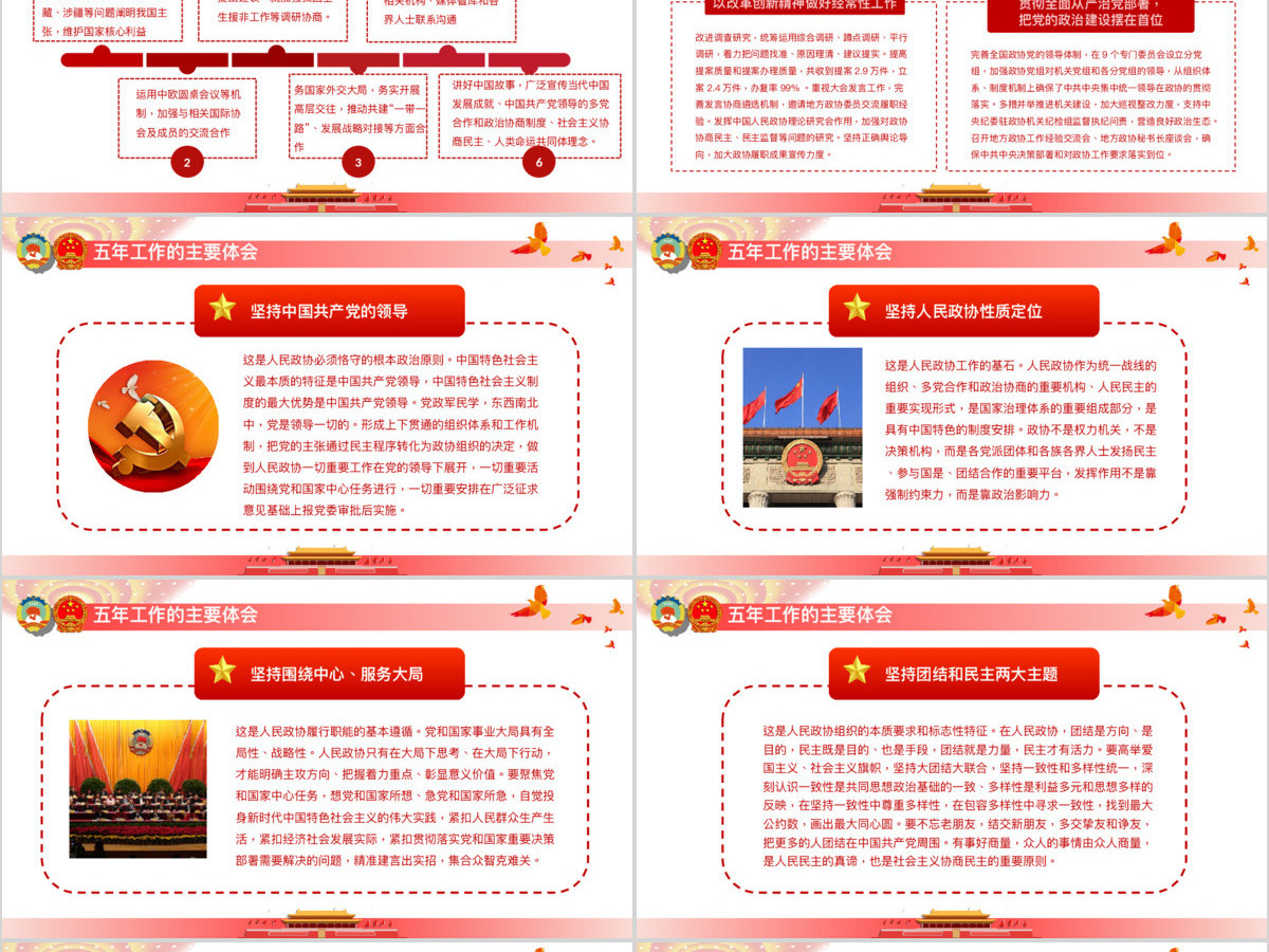 大气完整聚焦2018全国两会政府工作报告解读学习党政党课党建PPT模板 大气完整聚焦2018全国两会政府工作报告解读学习党政党课党建PPT模板