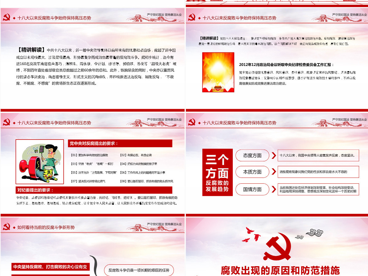 严守党纪国法坚持廉洁从业廉政PPT课件