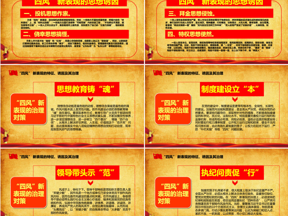 新时代党风廉政建设PPT-含讲稿