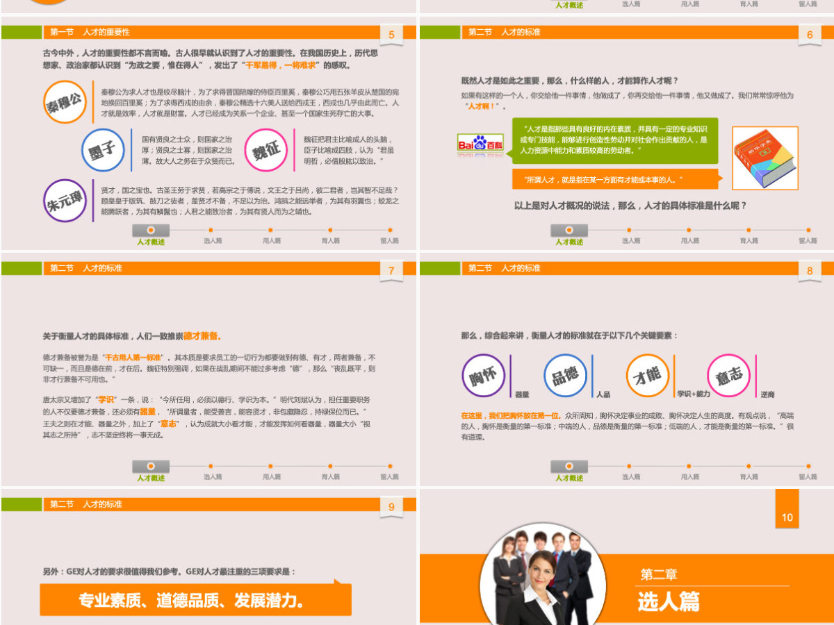 才人培训PPT模版 才人培训PPT模版