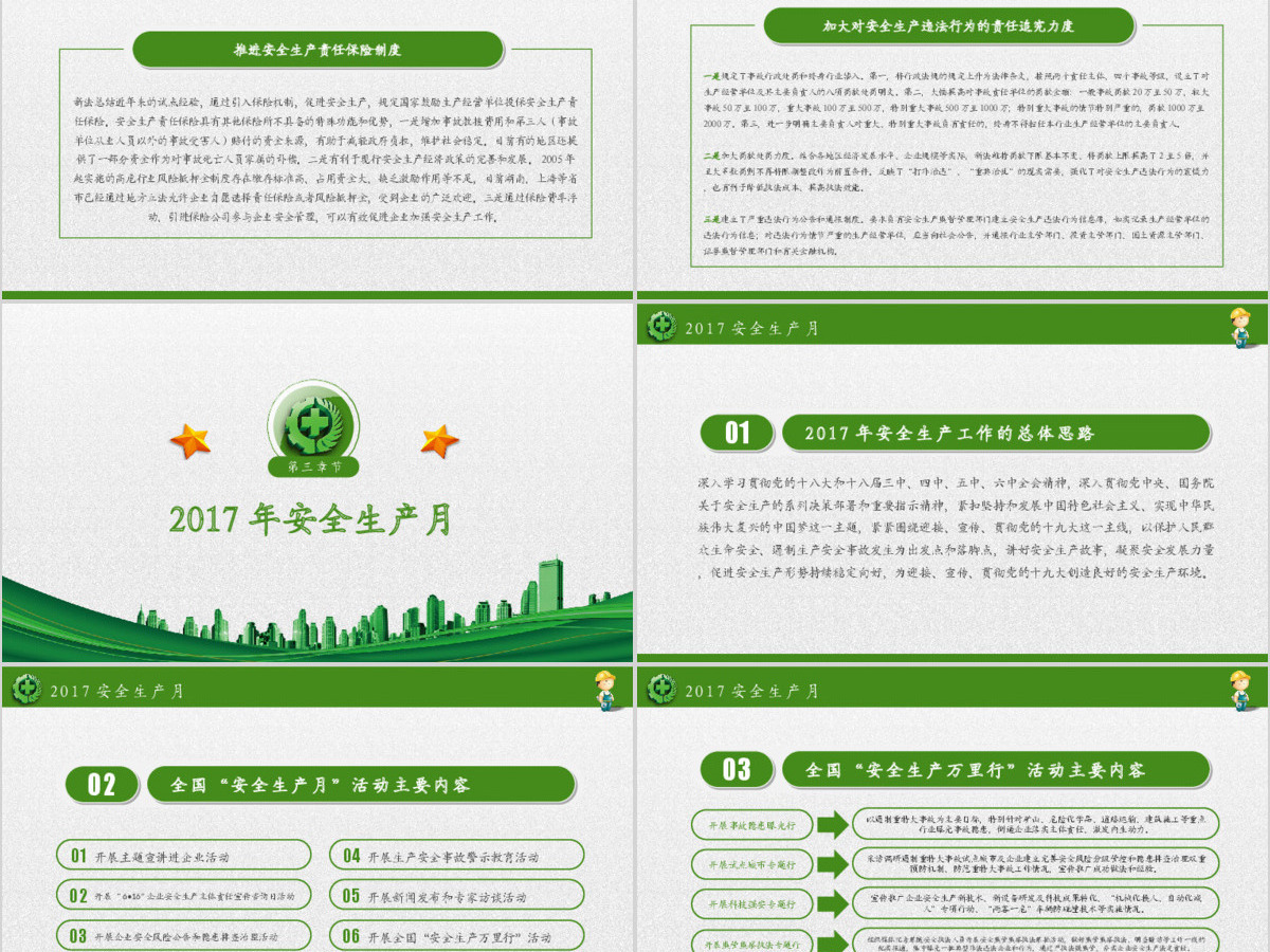 2018年安全生产月主题教育培训PPT 2018年安全生产月主题教育培训PPT