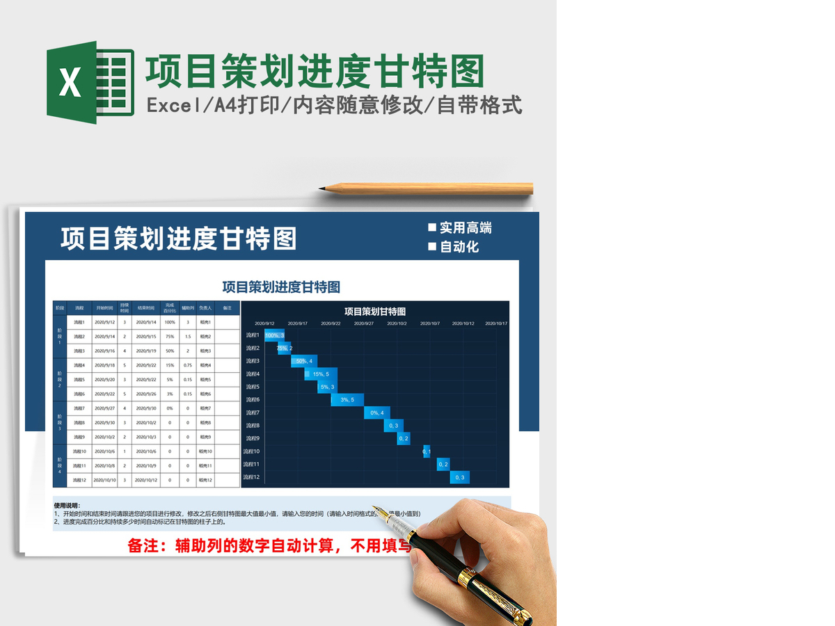 2021年项目策划进度甘特图 2021年项目策划进度甘特图
