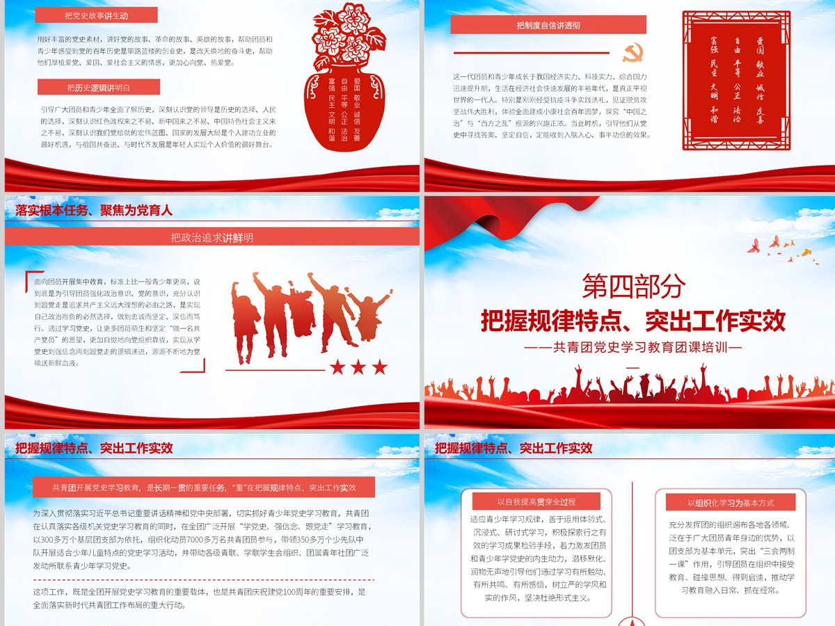 学党史强信念跟党走PPT共青团党史学习教育主题教育团课PPT模板-含讲稿 学党史强信念跟党走PPT共青团党史学习教育主题教育团课PPT模板-含讲稿