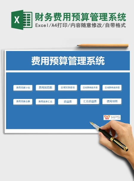 2021年财务费用预算管理系统