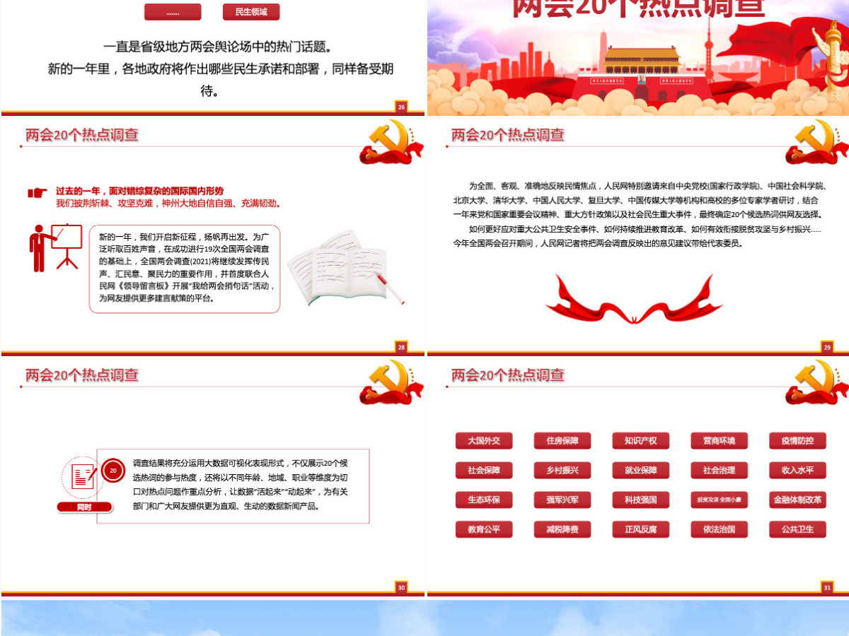 2021聚焦两会共圆百年梦奋进新征程-含讲稿 2021聚焦两会共圆百年梦奋进新征程-含讲稿