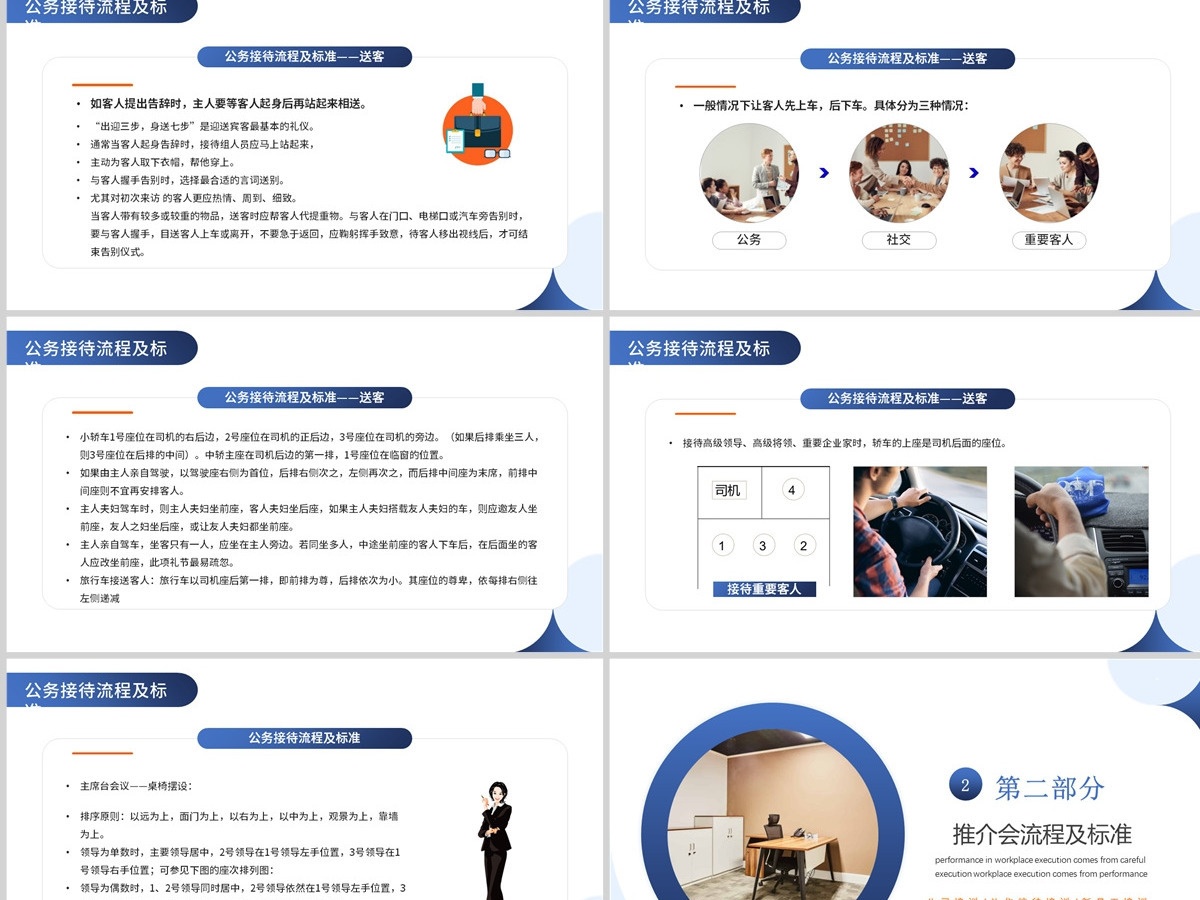 2024公司接待标准及办会流程PPT简约风公司新员工礼仪接待培训课件模板 2024公司接待标准及办会流程PPT简约风公司新员工礼仪接待培训课件模板