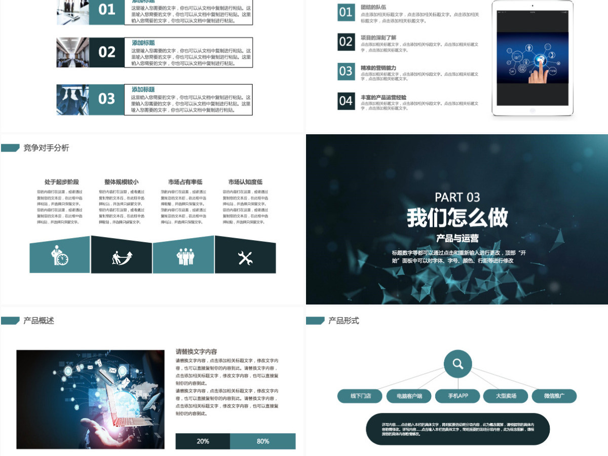 互联网科技电商创业融资商业计划书PPT 互联网科技电商创业融资商业计划书PPT