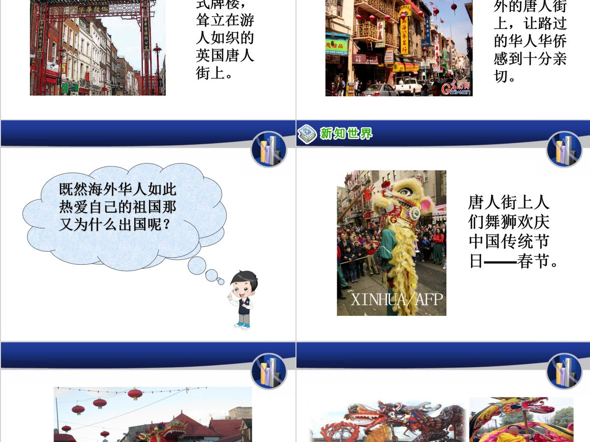 思想品德生活在世界各地的华人PPT课件 思想品德生活在世界各地的华人PPT课件
