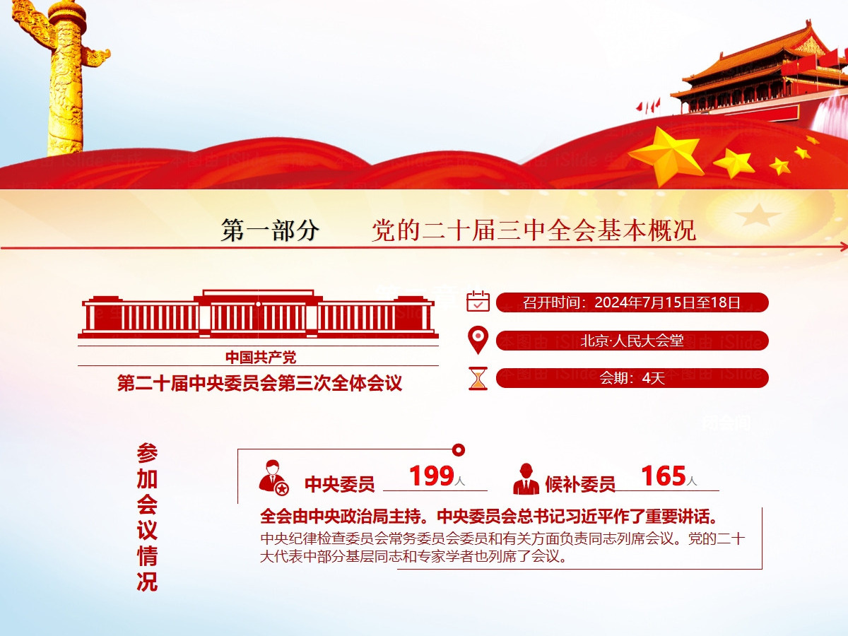 党的二十届三中全会公报-含讲稿 党的二十届三中全会公报-含讲稿