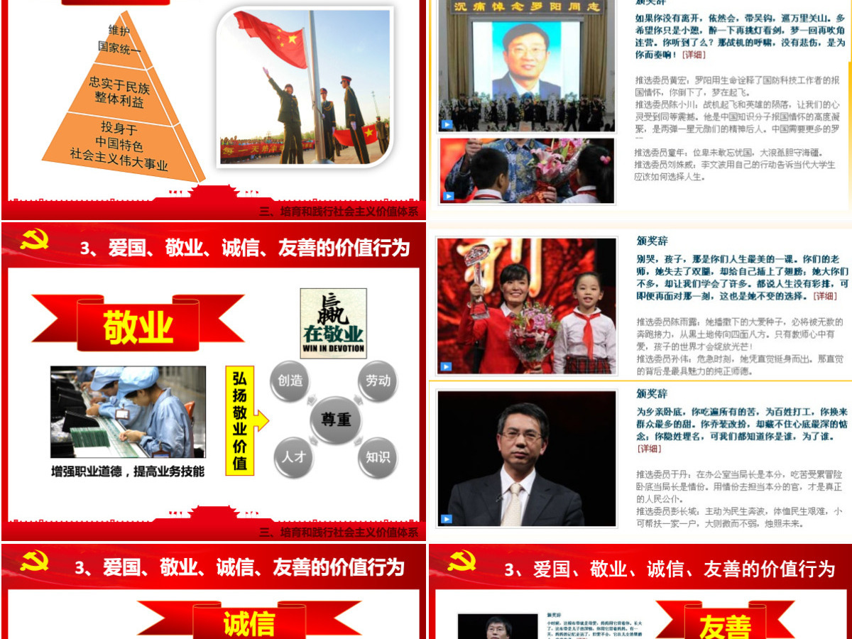 社会主义核心价值观宣讲培训ppt模板课件 社会主义核心价值观宣讲培训ppt模板课件