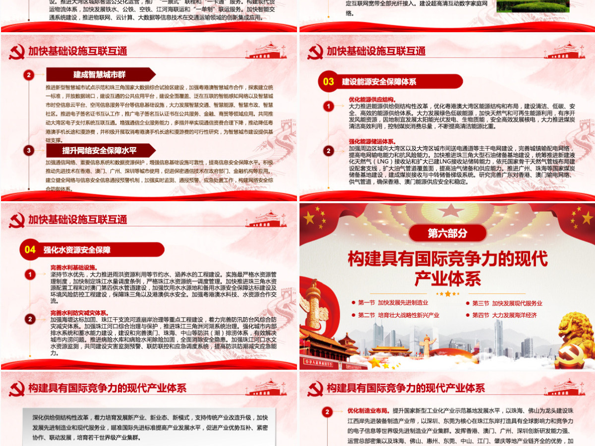 原创粤港澳大湾区发展规划纲要-版权可商用