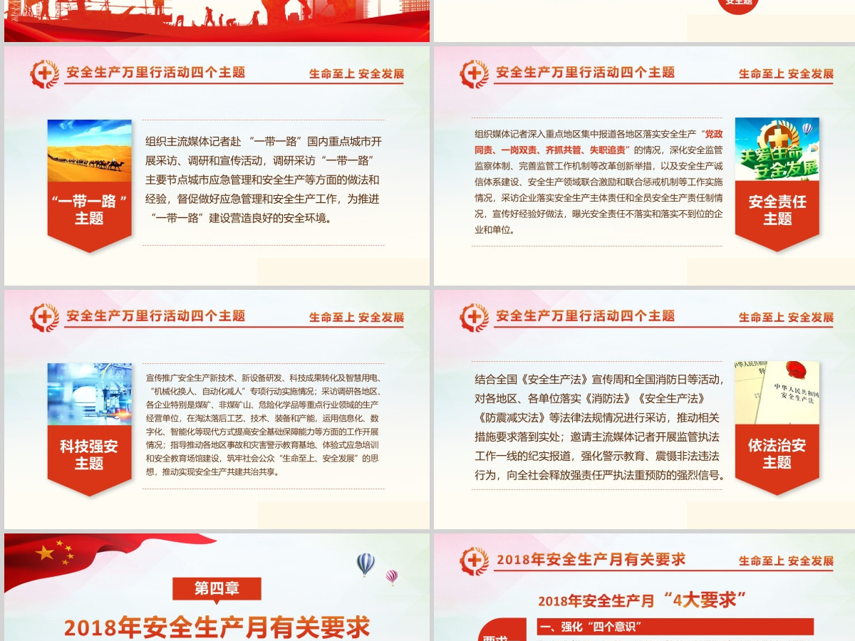 2018年安全生产月PPT精讲解读