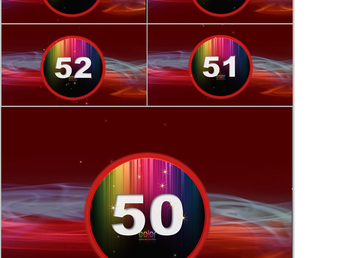 60秒彩色倒计时+抽奖页 60秒彩色倒计时+抽奖页