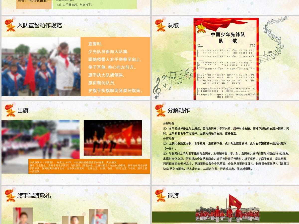 绿色简约大气少先队礼仪知识ppt 绿色简约大气少先队礼仪知识ppt
