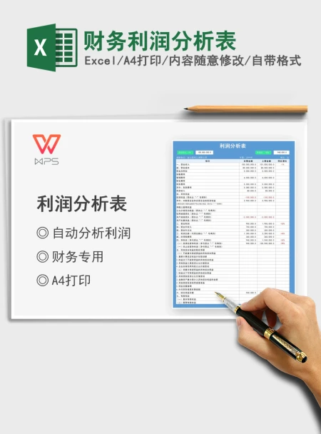 2021年财务利润分析表