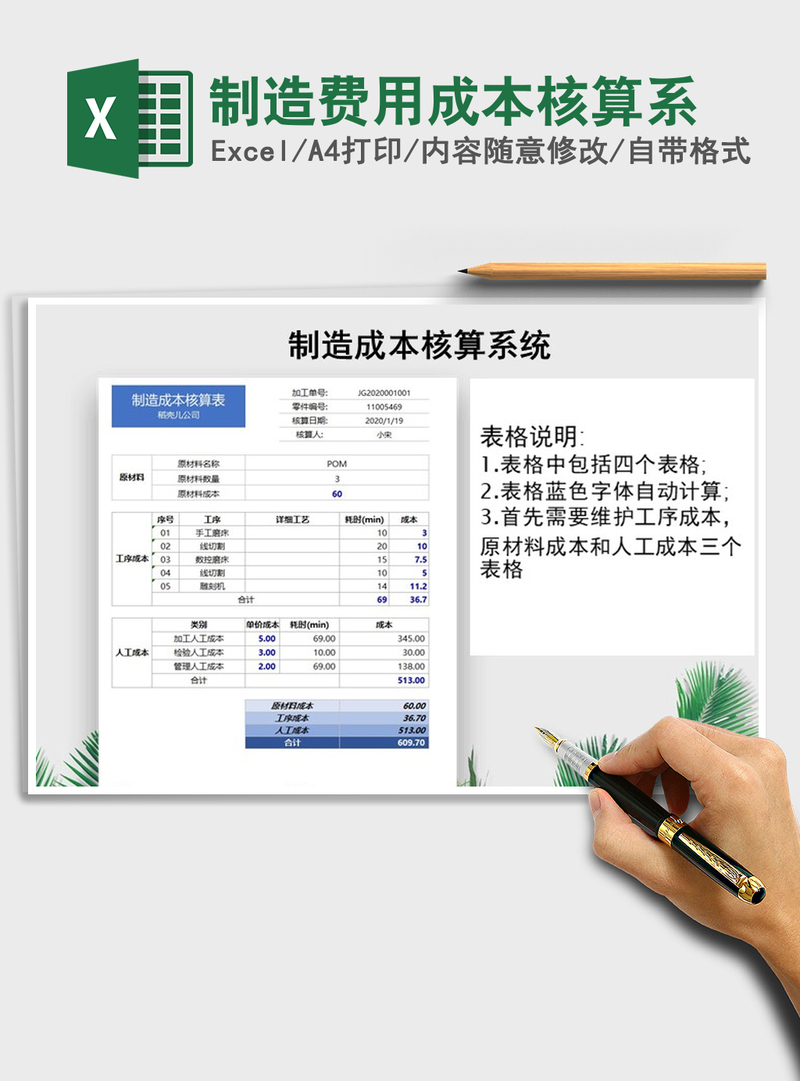 2021年制造费用成本核算系 2021年制造费用成本核算系