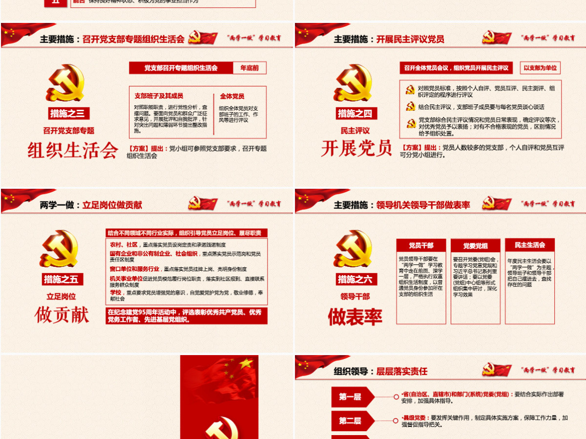 两学一做学习教育ppt宣讲课件 两学一做学习教育ppt宣讲课件