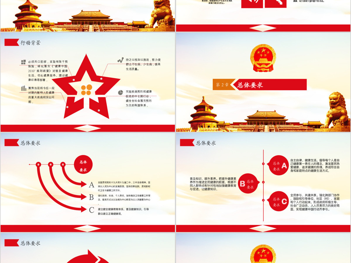 关于实施健康中国行动的意见健康中国2030规划纲要党政党课PPT 关于实施健康中国行动的意见健康中国2030规划纲要党政党课PPT