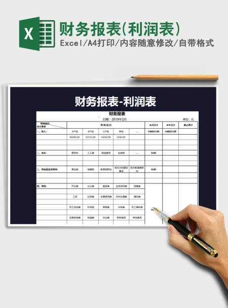 2021年财务报表(利润表)