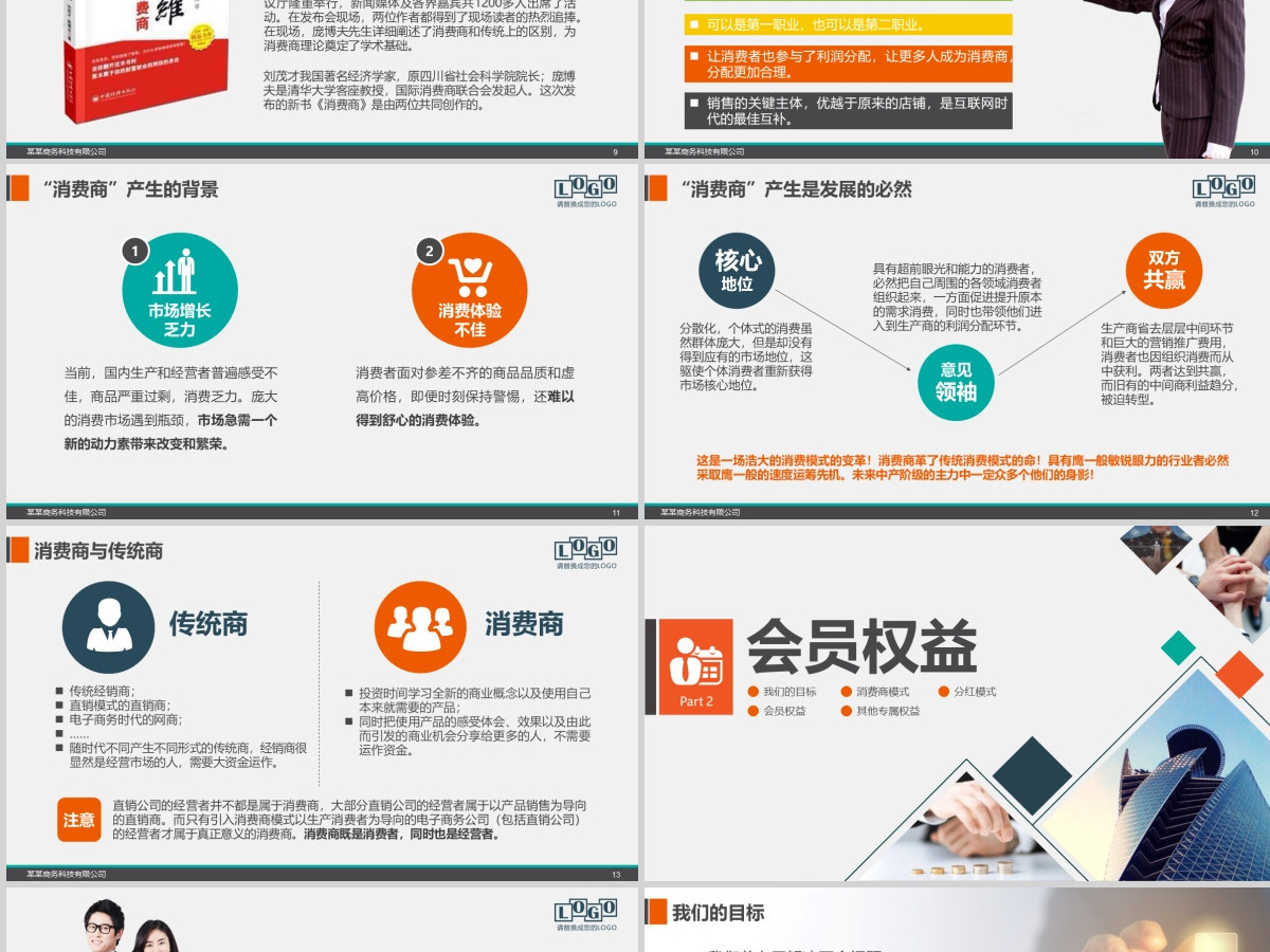 招商加盟消费商企业宣讲直销电子商务PPT
