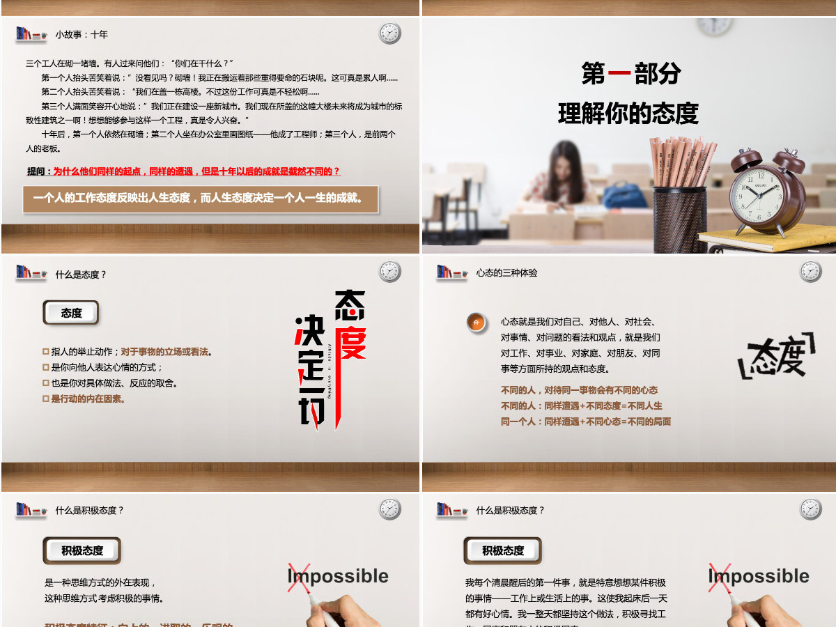 人力员工入职培训人力资源态度决定一切的培训PPT 人力员工入职培训人力资源态度决定一切的培训PPT