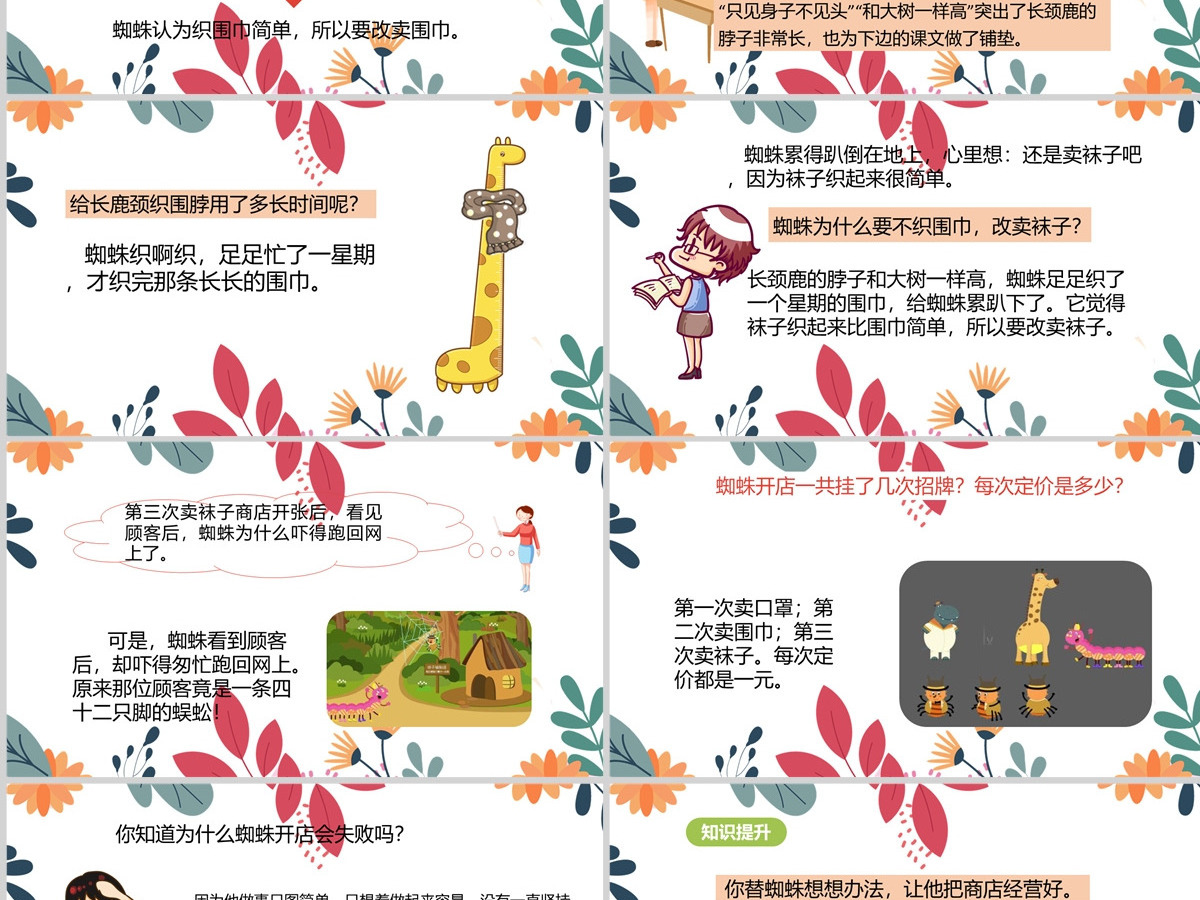 2022蜘蛛开店课文第20课小学二年级语文下册部编人教版教学课件PPT
