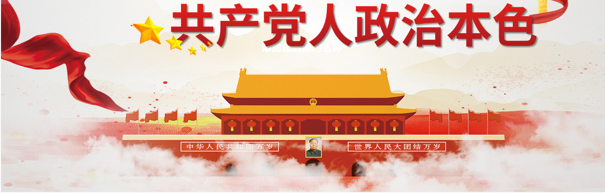 在战“疫”中体现共产党人政治本色党政党建疫情党课PPT模板