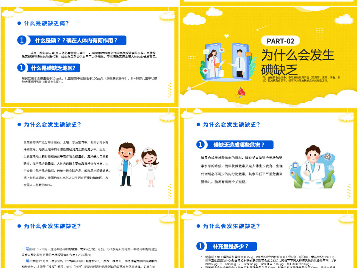 2022年全国防治碘缺乏病日时尚全国碘缺乏病知识宣传日课件模板PPT 2022年全国防治碘缺乏病日时尚全国碘缺乏病知识宣传日课件模板PPT