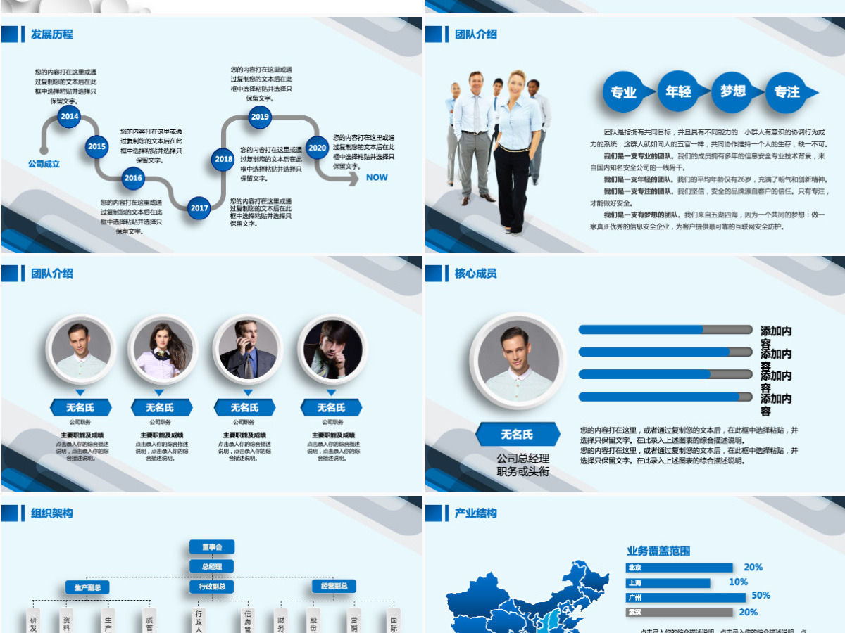 公司简介企业宣传公司推广PPT模板下载
