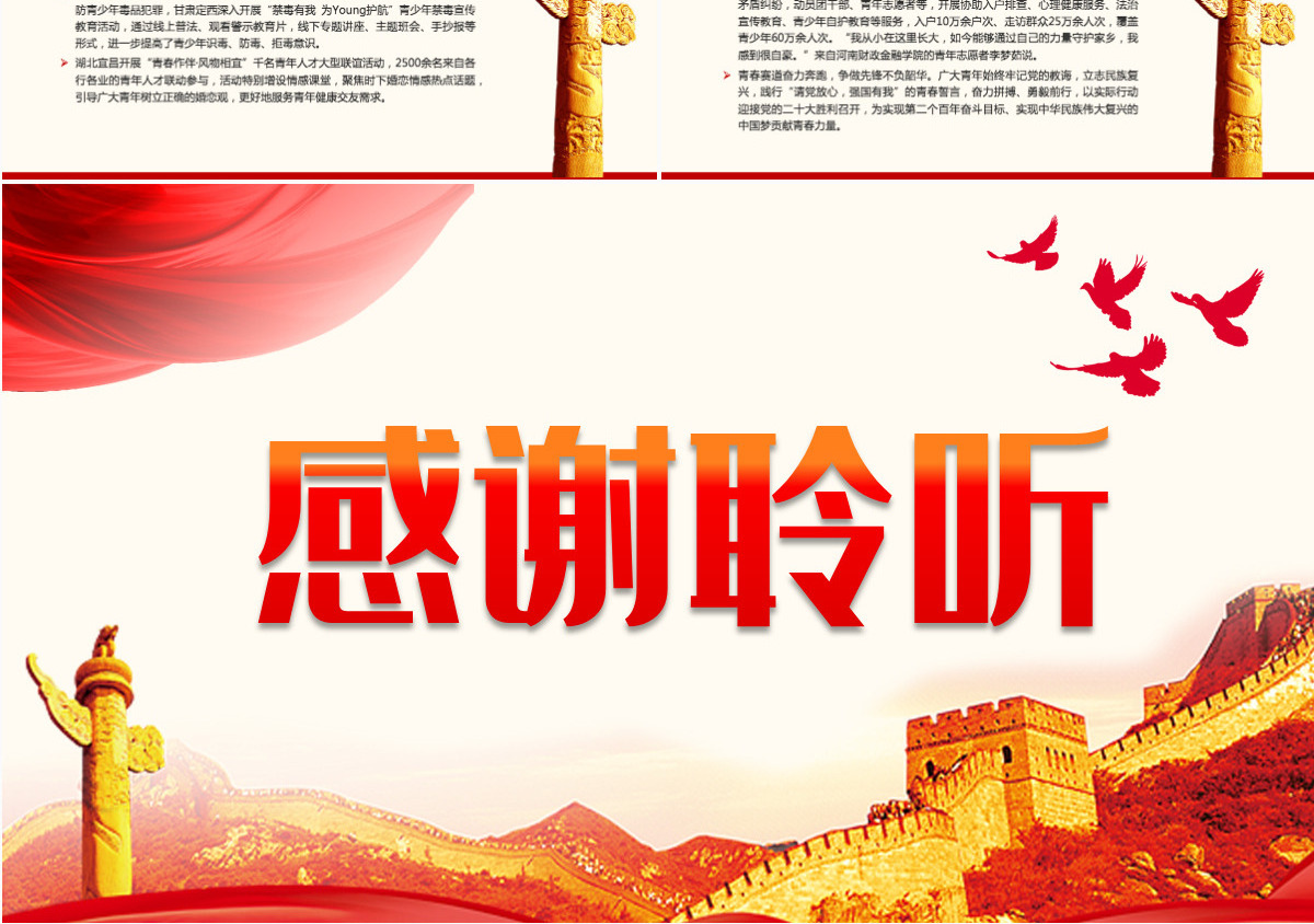 在青春赛道上奋力奔跑各地共青团组织开展喜迎二十大永远跟党走奋进新征程主题教育实践活动综述课件PPT-含讲稿
