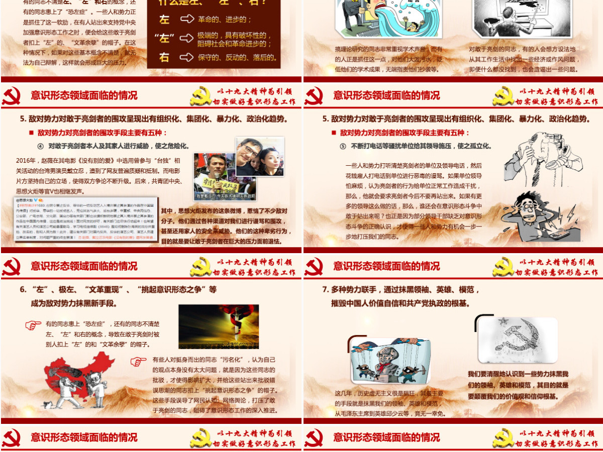 加强党的意识形态工作提升党员干部意识形态能力专题党课ppt课件-含讲稿