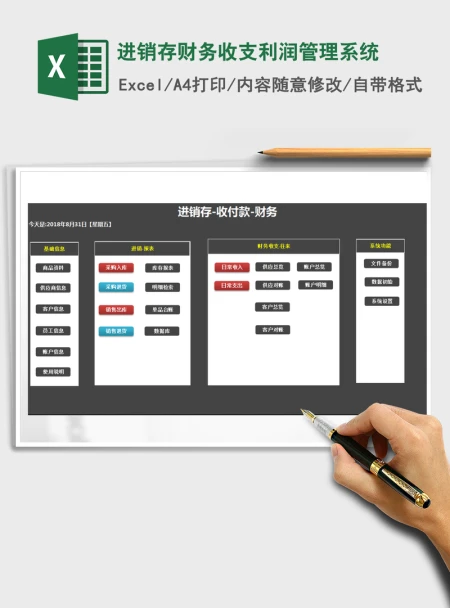 2021年进销存财务收支利润管理系统 2021年进销存财务收支利润管理系统