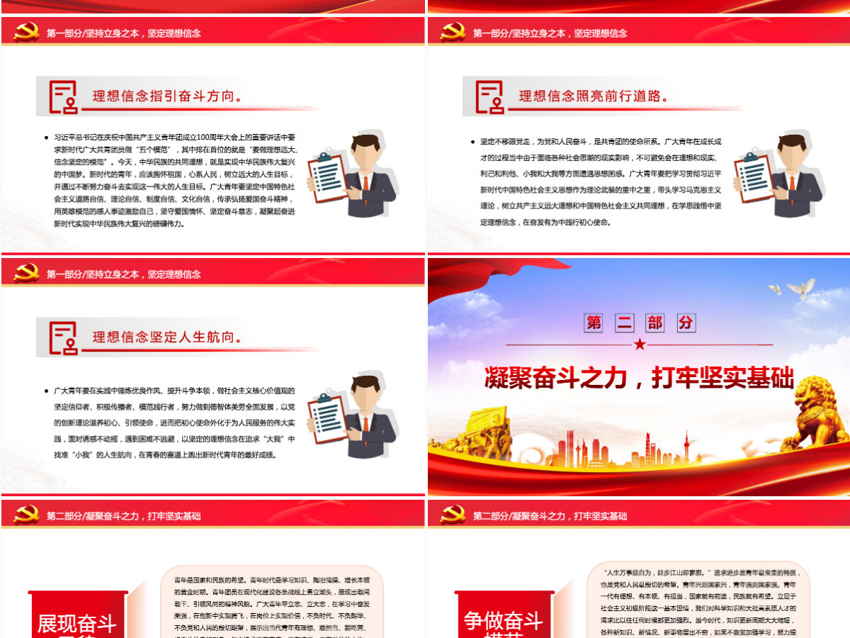 新时代青年成长成才的三重维度学习在庆祝中国共产主义青年团成立100周年大会上的重要讲话专题党课PPT-含讲稿 新时代青年成长成才的三重维度学习在庆祝中国共产主义青年团成立100周年大会上的重要讲话专题党课PPT-含讲稿